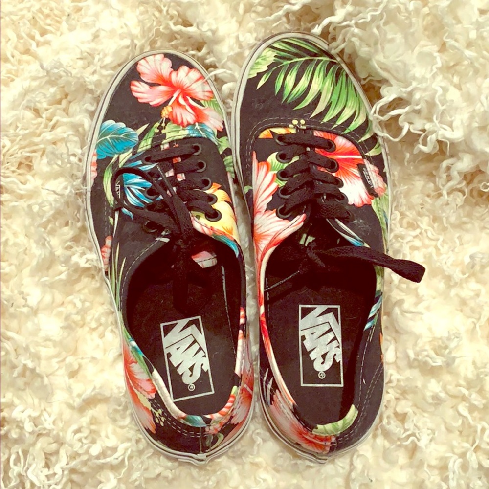 Floral Vans